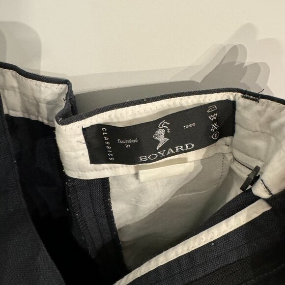 Vintage Black Trousers MICHÈLE BOYARD - Picture 4 of 4